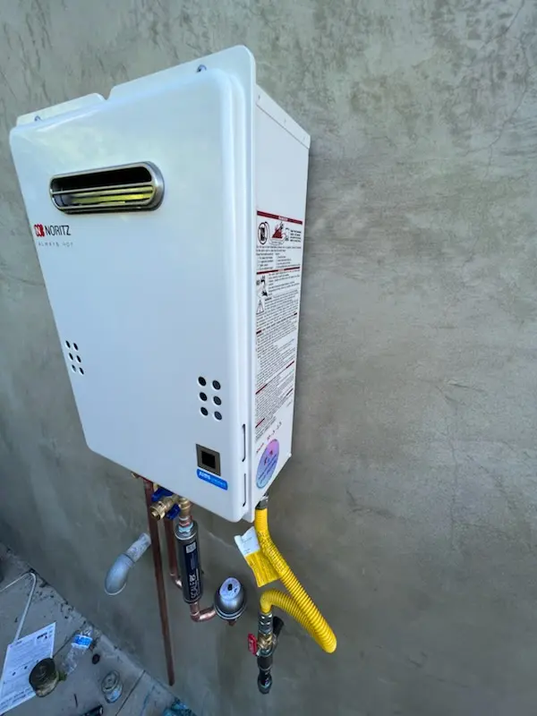 Tankless water heater installation for Hillsdale Acres homes